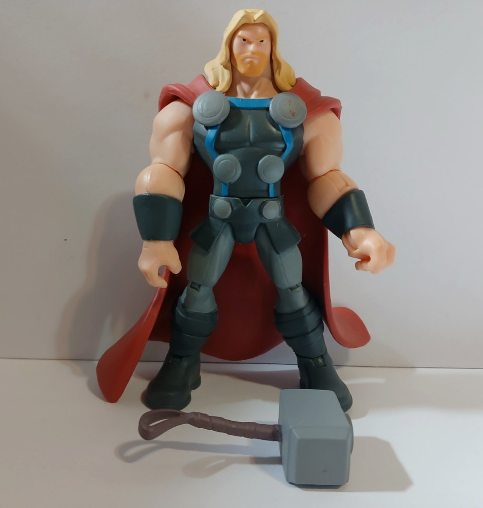 Disney Store Toybox Marvel Avengers Thor (MCU) 6″ inch action figure w hammer