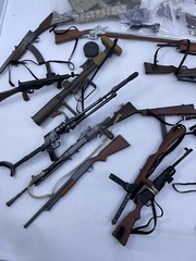 Huge 1/6 Scale Military Weapons Gear Lot Demon, Twizted, Ultimate Solder & More