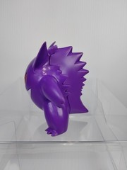 GENGAR Pokemon JAKKS Pacific .Nintendo 2007 Purple And White/red Eyes 3″
