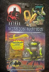 VINTAGE 1999 Mission Masters Jungle Tracker BATMAN w/Electro Trap & Machete
