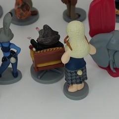 Disney Zootopia 10 Piece Pvc Cake Topper Figure Lot Nick Judy Flash Finnick