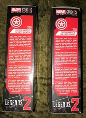 Marvel Legends Red Skull Marvel Studios 1st Ten Years Captain America, Set of 2