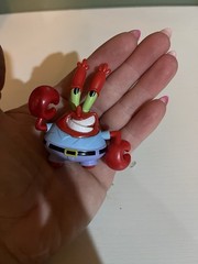 SpongeBob Toys- Patrick Star, Mr. Krabs & Squidward Figure Lot