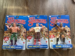 COMPLETE LJN WWE SUPERSTARS Series 3 Blue Card Roddy Piper Rock Jake the Snake