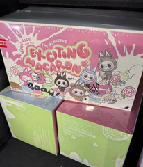 Kawaii The Monster Tasty Macarons Blind Box-POPMART Random Vinyl Toy Single Pack