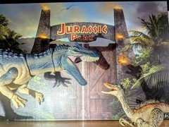 Jurassic World Hammond Collection Battle A Big Rock ALLOSAURUS & TROODON True FX
