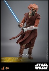 Hot Toys MMS785 Star Wars The Clone Wars Plo Koon 1/6 Scale 12″ Figure In Stock