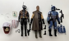 Star Wars Black Series 31 Loose Figure Mandalorian Lot – Complete