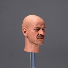 1/6 Scale Walter White Bryan Cranston Head Sculpt Model Toys