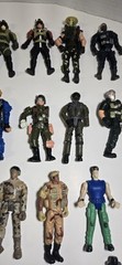 33 Vintage Lanard The Corps, Chap Mei. GI Joe Action Figures w/Parts (Read)