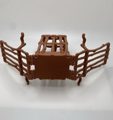 Vintage Kenner Star Wars POTF Ewok Battle Wagon Cage Repro Replacement part 1985