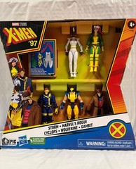 X-MEN 97 CYCLOPS WOLVERINE STORM ROGUE GAMBIT 5 FIGURE SET 3.75″ ACTION FIGURES