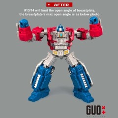 3D DIY Filler Upgrade Kit For Legacy United SDCC Orion Pax Filling Parts