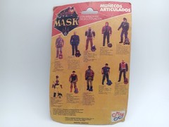 M.A.S.K. PlayFul Argentine Cliff Dagger & Ace Riker Vintage 80 Carded Not Kenner