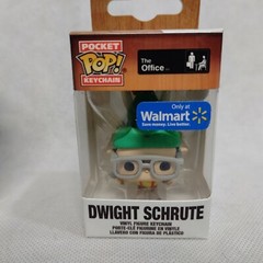 Funko Pocket Pop The Office Michael Scott Dwight Schrute Keychains New In Box