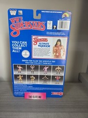 WWE LJN MATTEL SUPERSTARS ULTIMATE WARRIOR 8″ ACTION FIGURE BLUE CARD SHIPS NOW
