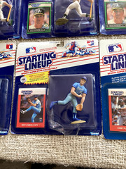 Lot of 8 Starting Lineup Figures 1988-1989 McGwire Seitzer Puckett Saberhagen