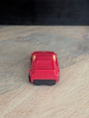 1985 Tonka GoBots Red Sports Car Transformer Figure Japan Vintage Robot Vehicle