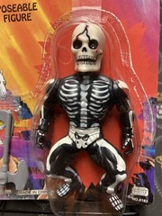 Skull Force Red Skeleton Vintage KO Action Figure w 2 Axe Weapons Toys N Things