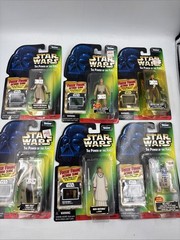 Vintage Kenner Star Wars Power Of The Force Collection 1 Lot Of 6 Figures