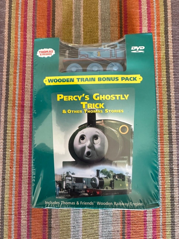 Learning Curve Thomas Train Wooden Thomas! DVD Included! New