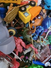 Huge Lot Of Action Figure Toys