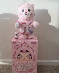 Mega Space Molly 400% and 100% Sweet Messages Bear New Open Box