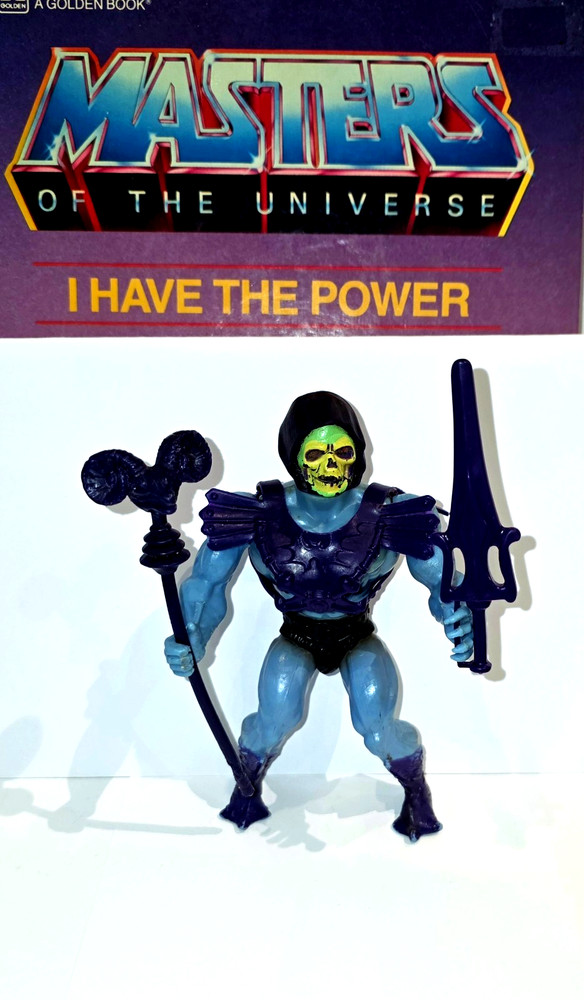 Skeletor! ORIGINAL FIRST EDITION 1981 Super Rare Masters of the Universe MOTU!