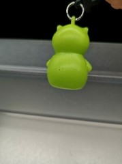 NO BOX Bob’s Burgers Clip Kuchi Kopi Glow In The Dark Keychain Figure Toy 1.75″