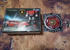 Authentic TAKARA/TOMY Transformers Masterpiece MP-12 LAMBOR (SIDESWIPE) w/ Coin