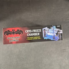 CRYO-FREEZE CHAMBER ACTION FIGURE PLAYSET DC COMICS BATMAN & ROBIN NEW VINTAGE