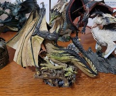 McFarlane’s Dragons Figures Lot Of 10 Series 1-3 w/Baby VINTAGE D&D Fantasy Set