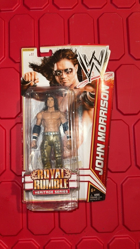 WWE John Morrison Royal Rumble Heritage Series Action Figure Boxed 2011