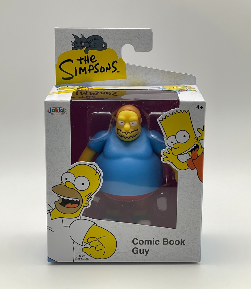 Comic Book Guy The Simpsons 2.5″ Figure Wave 7 by Jakks Pacific