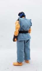 SU-RYU-GRY: 1/12 Grey Karate Gi uniform for JADA Street Fighter Ryu