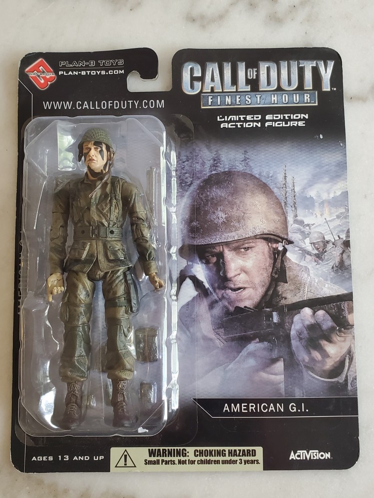 Activision Call of Duty Finest Hour American G.I. Limited Edition Action Figure