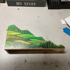 Thomas Wooden Mountain Tunnel (With A Different Hill Piece)