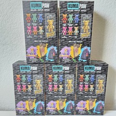 Kuma Paw Collectibles 5.5in Scale Food Edition Unopened Mystery box bundle of 5