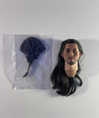 POPTOYS EX031B 1/6 Scale UJIO Warrior Brave Samurai Headsculpt + Kerchief Model