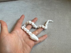 3D Printed Articulated Snake