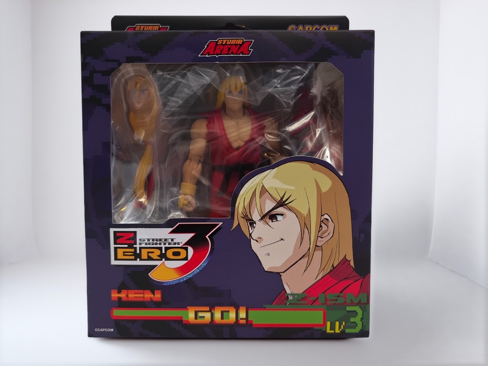 Ken Capcom Storm Arena 1:12 Scale Action Figure Street Fighter Zero Alpha 3