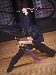 1/12 Custom Wired Coat Set For 6” VTOYS Sung Jin-Woo Action Figure（No Figure）