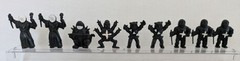 1980s Panosh Ninja Mites — Huge Lot of 72 Action Figures!