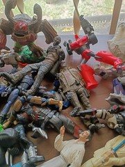 Huge Mixed Figure & Acccessoryy Lot,Skylander,Fortnite,Venom,Zombies, Plus Many