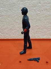 Star Wars 1980 Bespin Guard (Black) With Original Weapon From Kenner
