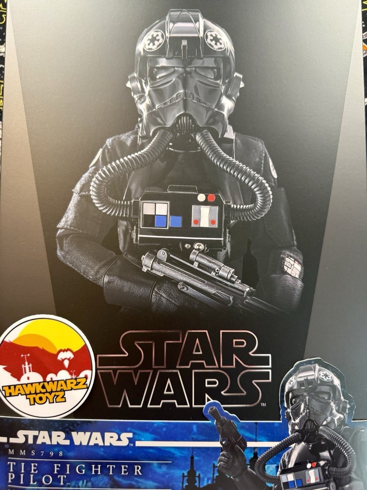 Hot Toys Star Wars New Hope Tie Fighter Pilot Trooper MMS798 1/6 Sideshow Disney
