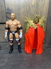 Triple H WWE Elite 35 Entrance Gear w/ WrestleMania 33 Action Figure w/ HeadSwap