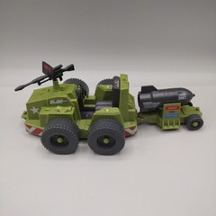 1985 G.I. Joe Weapon Transport Vintage Body, Gun with Bomb Trailer