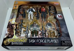 NEW Juda Military Force Task Force Play Set with Real Size Accessories 14 Pieces