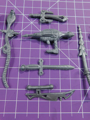 Vintage Imperial Dragons Knights And Daggers Lot Of 9 Silver Weapons (x9)